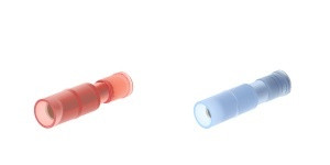 Celoizolovaná guľatá objímka, prierez 1,5-2,5 mm2/priemer 4 mm, PA, 100 ks v balení
