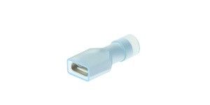 PVC flat sleeve, all-insulated, cross-section 0,5-1,5mm2/4,8x0,5mm (RF-F405P), 100pcs in package