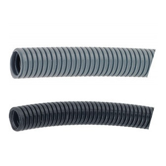 Cable gland, NW 17, black, PA 6, according to EN 45545, fine groove profile, 50m per coil