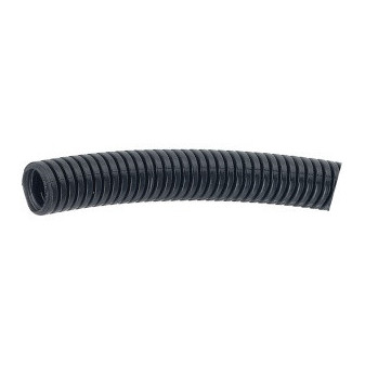 Cable gland, NW 10, black, thermoplastic polyester, fine groove profile, 10m on spool