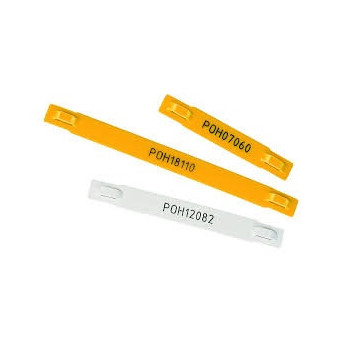 Nosný pás pre kryty POH12082AA4 - žltý nosný pás dĺžka 82mm, max. 12-13zn.,100ks