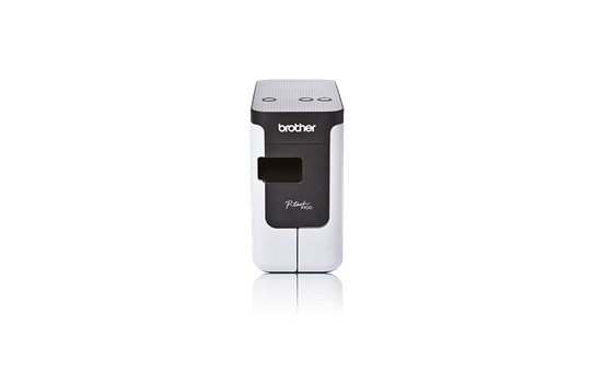 Elektroniczna drukarka etykiet BROTHER dla TZe szerokość 6 - 24mm, USB, model biurkowy   adapter 220V