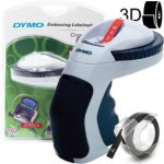 S0717930 DYMO mechanical plastic label maker economy for 9mm wide tapes, print height 3,7mm