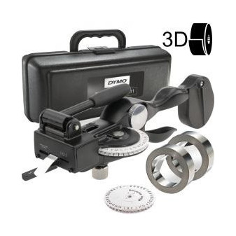 S0720090 Mechaniczna drukarka etykiet DYMO Embosser M1011, profesjonalna, całkowicie metalowa