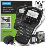 S0968940 DYMO label maker for 6, 9 and 12mm wide tapes, USB compatible with PC