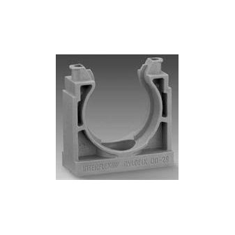 Polyamide cable gland clamp, nominal size 23, mounting hole M6, grey