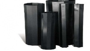 Shrink tubing thick-walled with adhesive 65,0/19,0mm black (CFW, TLT)