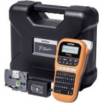 Elektroniczna drukarka etykiet BROTHER dla TZe szerokość 6 - 12mm, zasilacz 220V, walizka