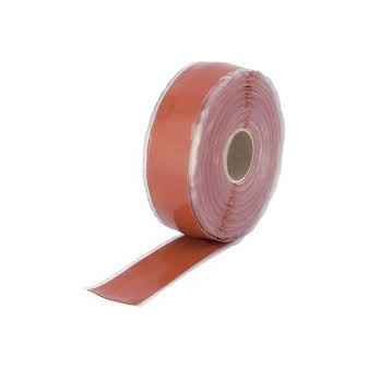 HIPROSILTAPE, selbstklebendes Silikonkautschukband, rot, 11m Packung