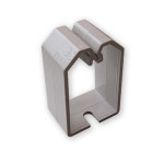 wire holding bridge for distribution channels 40 x 40 mm, grey RAL 7035, 5 pcs in pack