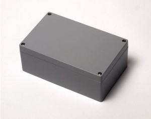Al switchboard cabinet 50x45x30 mm, silver grey RAL7001, IP66 according to DIN40050/EN 60529 Al switchboard cabinet 50x45x30 mm, silver grey RAL7001, IP66 according to DIN40050/EN 60529